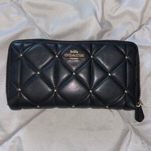 Black & Gold coach wallet